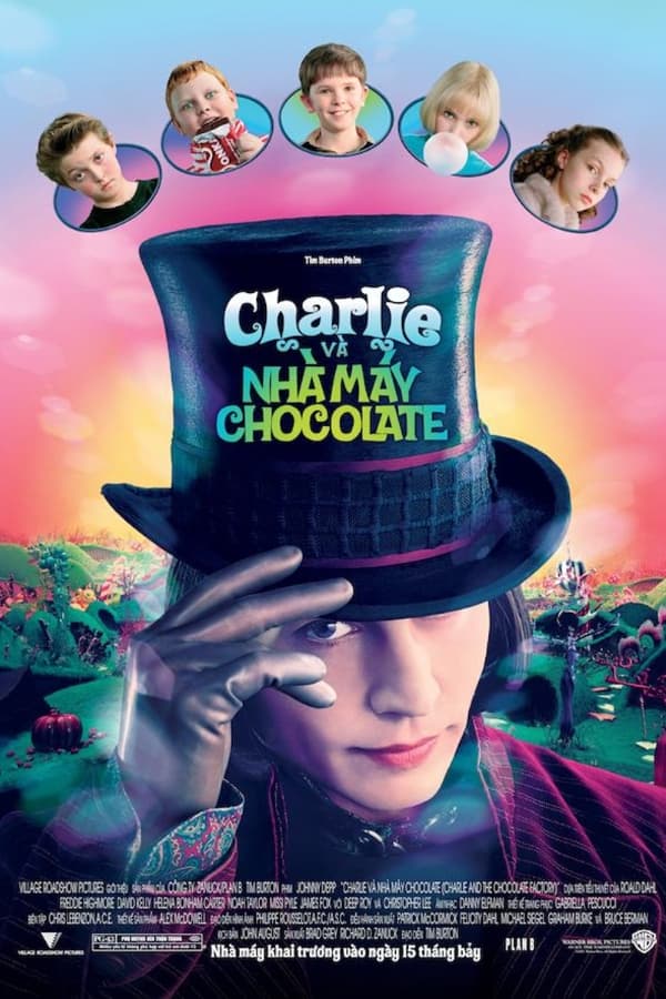 Poster phim Charlie Và Nhà Máy Sô-cô-la