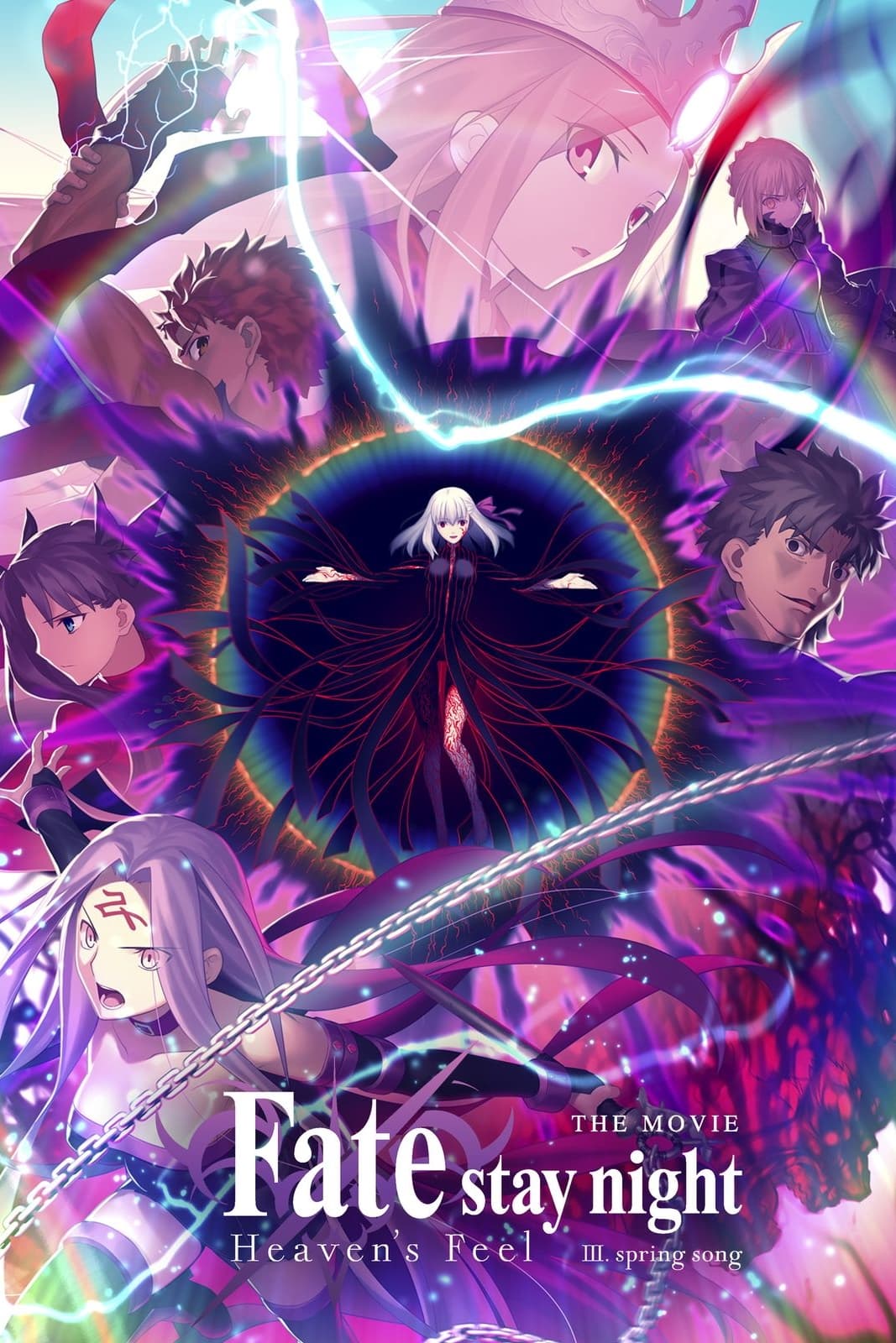 Poster phim Fate/stay night (Heaven’s Feel) III. Bài hát mùa xuân