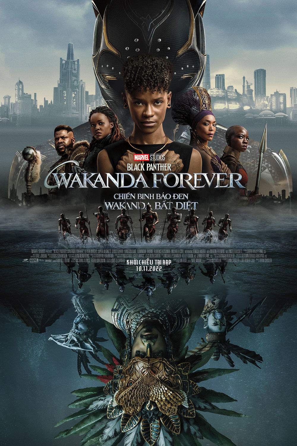 Poster phim Chiến Binh Báo Đen 2: Wakanda Bất Diệt