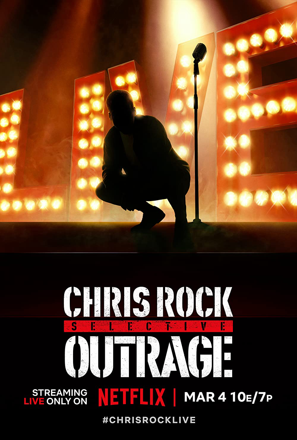 Poster phim Chris Rock: Phẫn nộ có chọn lọc