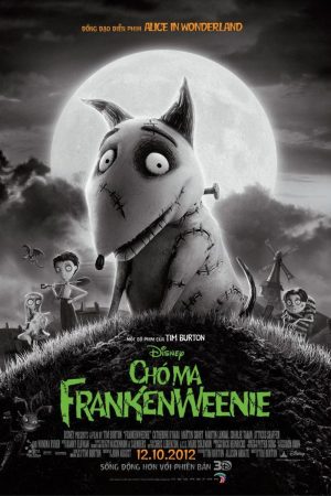 Poster phim Chó Ma Frankenweenie