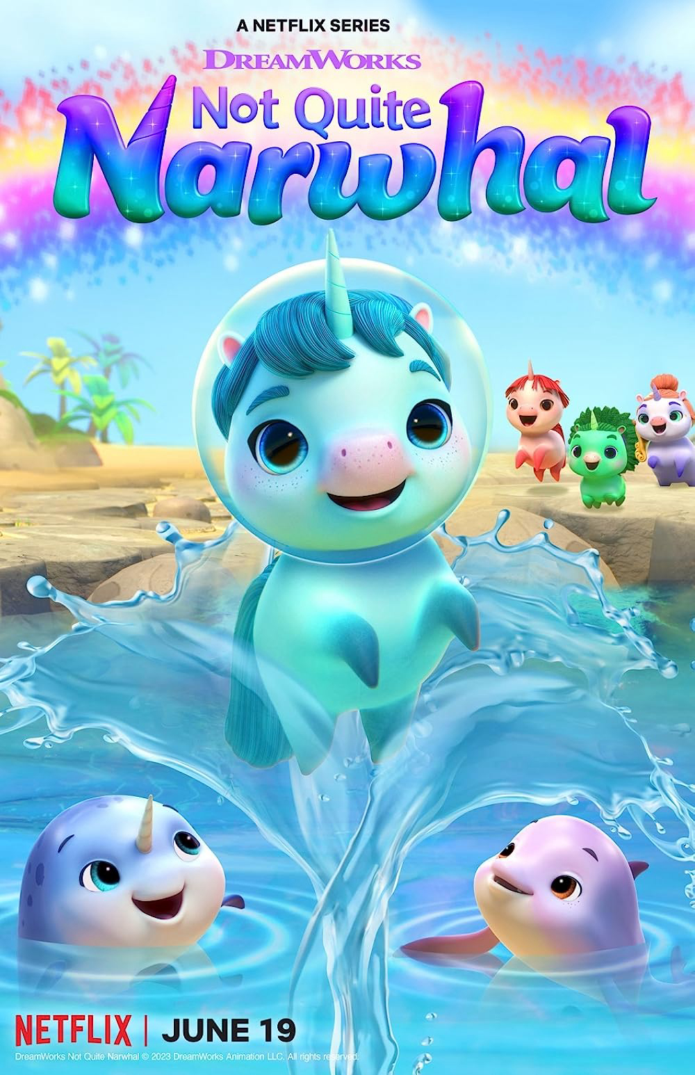 Poster phim Chú kỳ lân nơi biển cả
