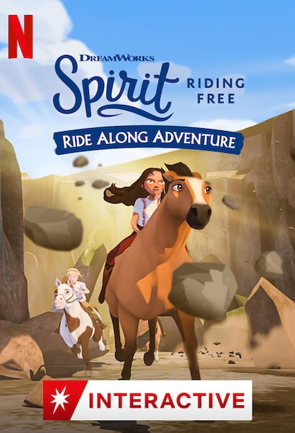 Poster phim Chú ngựa Spirit: Tự do rong ruổi – Cuộc phiêu lưu trên lưng ngựa