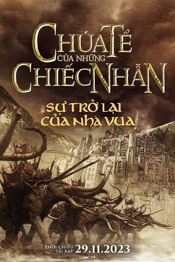 Poster phim Chúa Tể Của Chiếc Nhẫn: Sự Trở về của Nhà Vua