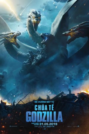Poster phim Chúa tể Godzilla: Đế vương bất tử
