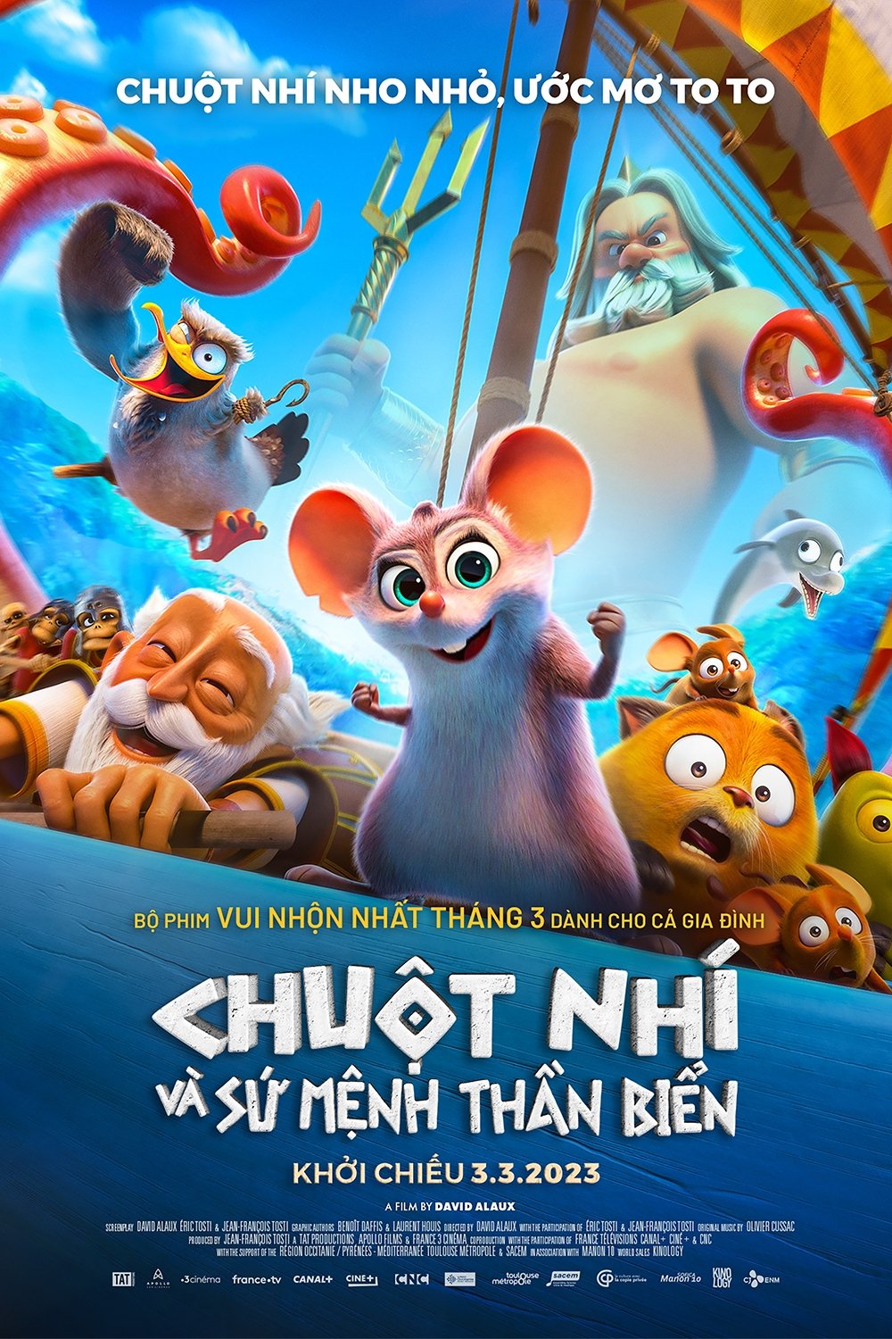 Poster phim Chuột Nhí và Sứ Mệnh Thần Biển