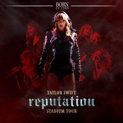 Poster phim Chuyến lưu diễn Reputation của Taylor Swift
