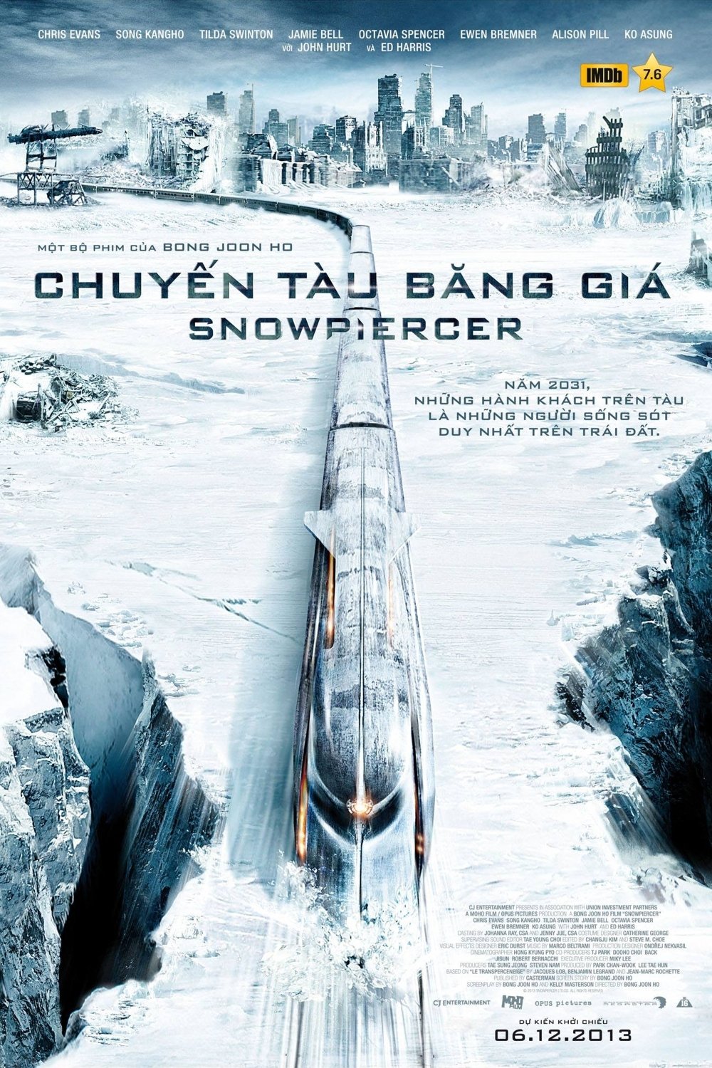 Poster phim Chuyến tàu băng giá
