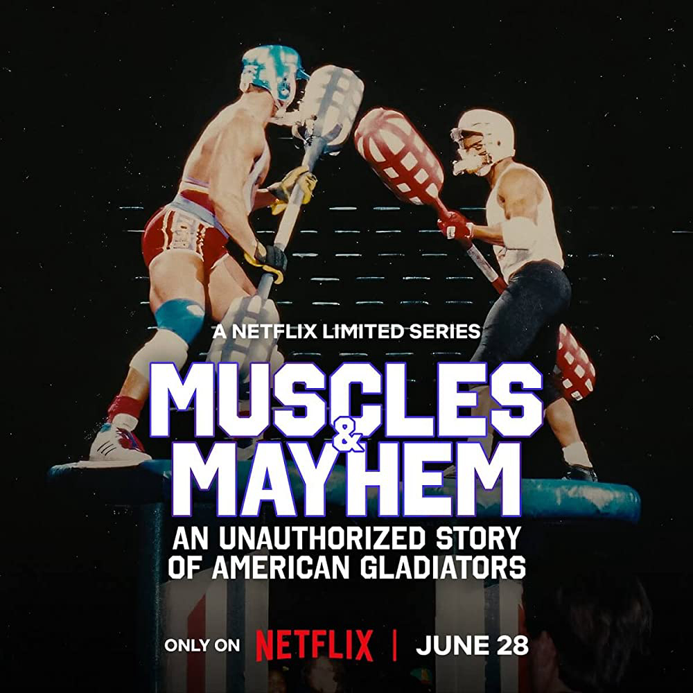 Poster phim Cơ bắp và bê bối: Câu chuyện của American Gladiators