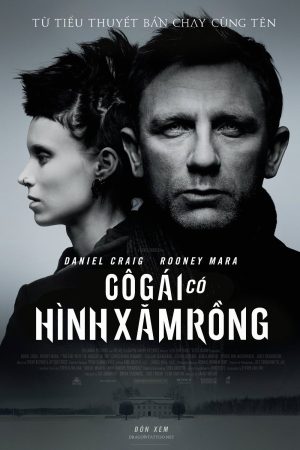 Poster phim Cô Gái Có Hình Xăm Rồng