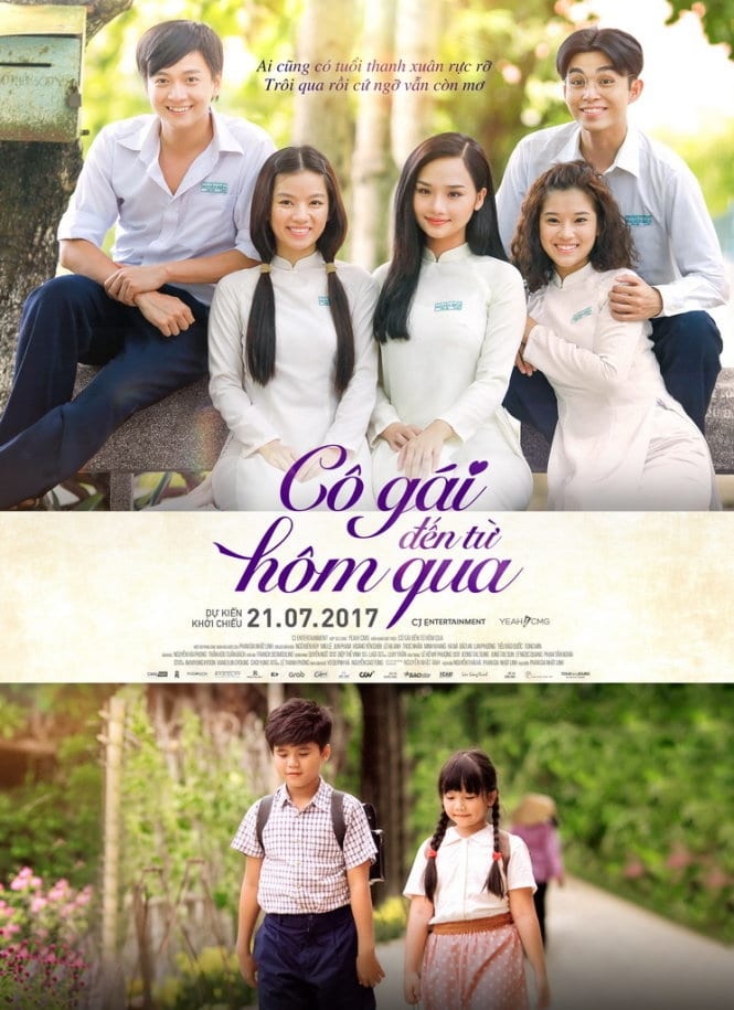 Poster phim Cô gái đến từ hôm qua