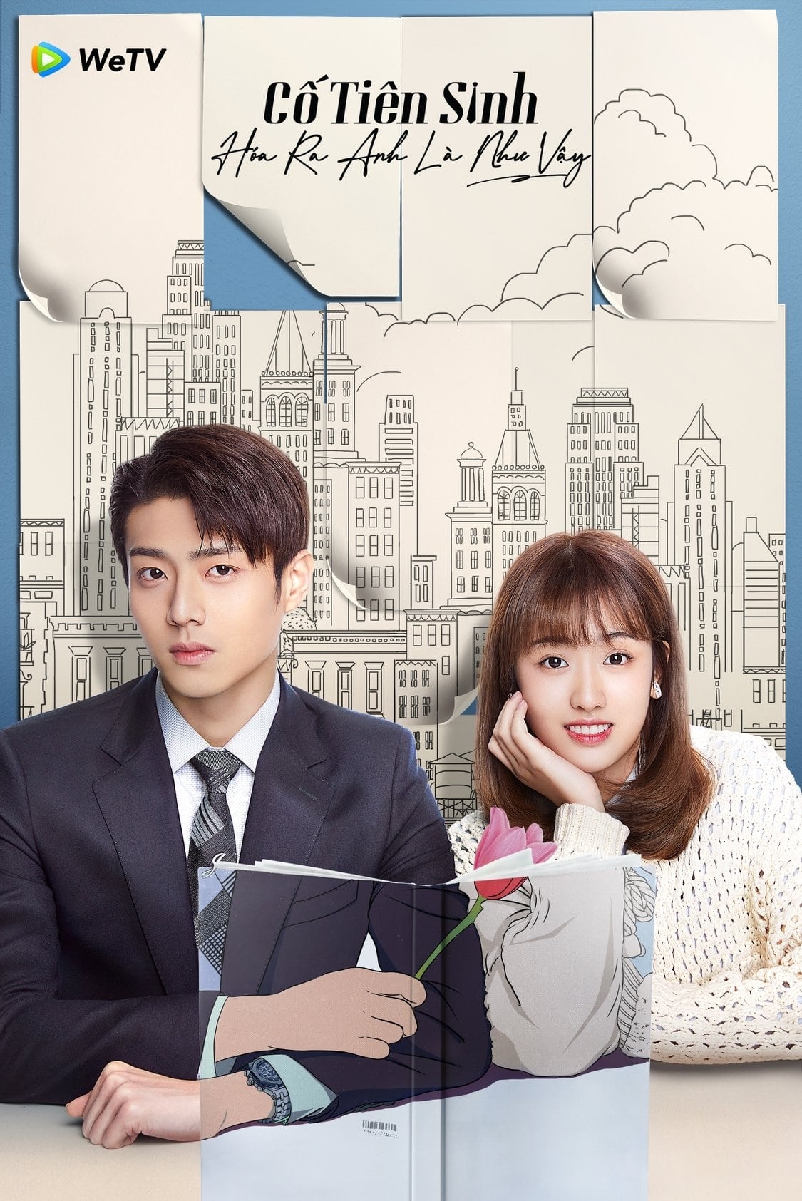 Poster phim Cố Tiên Sinh, Hóa Ra Anh Là Như Vậy
