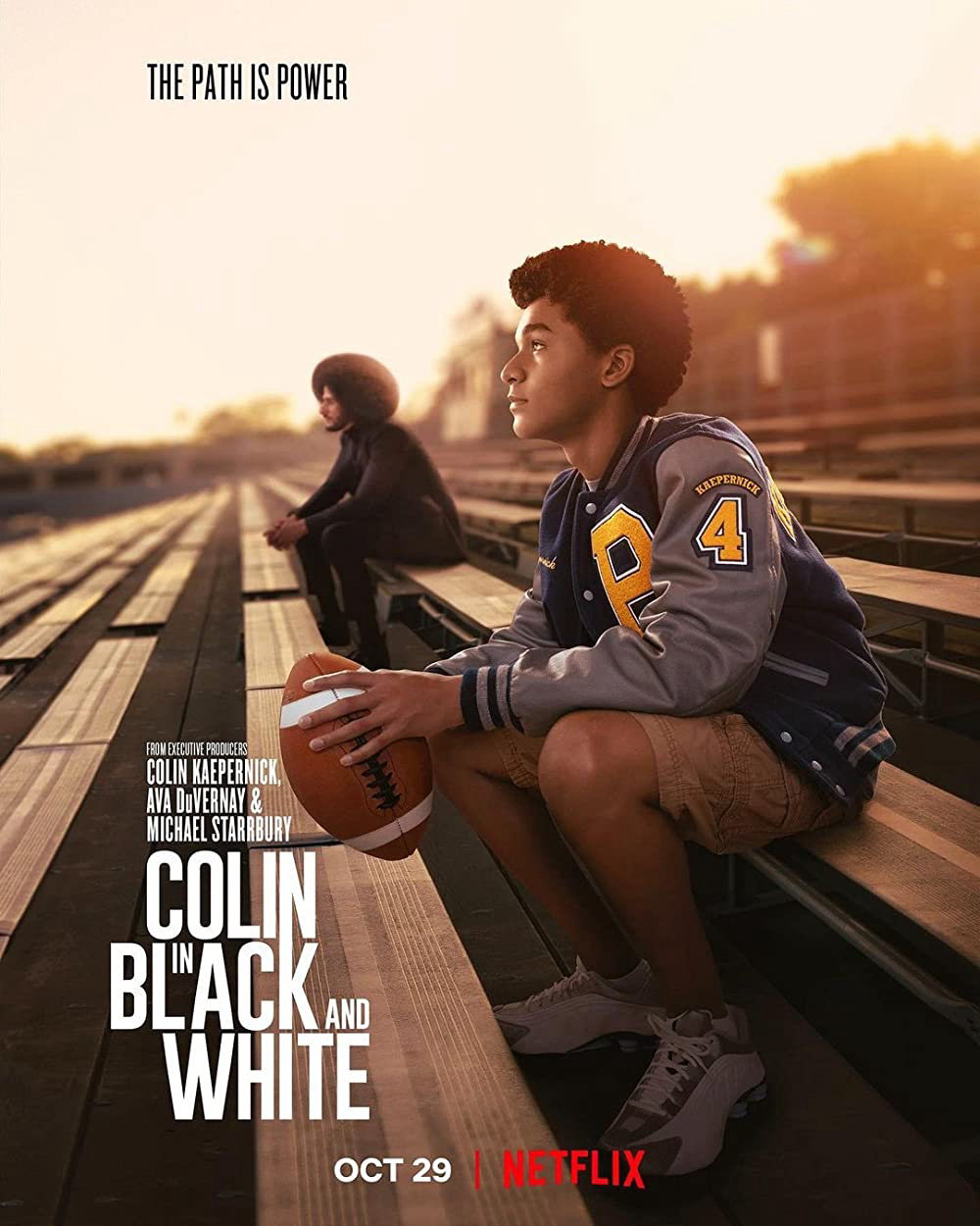 Poster phim Colin Kaepernick: Đen và trắng