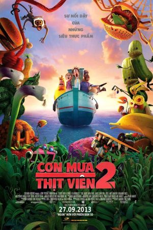 Poster phim Cơn Mưa Thịt Viên 2