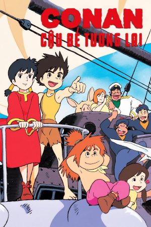 Poster phim Conan Cậu Bé Tương Lai