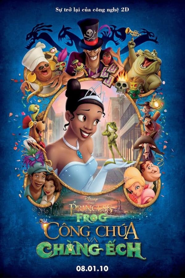 Poster phim Công Chúa và Chàng Ếch