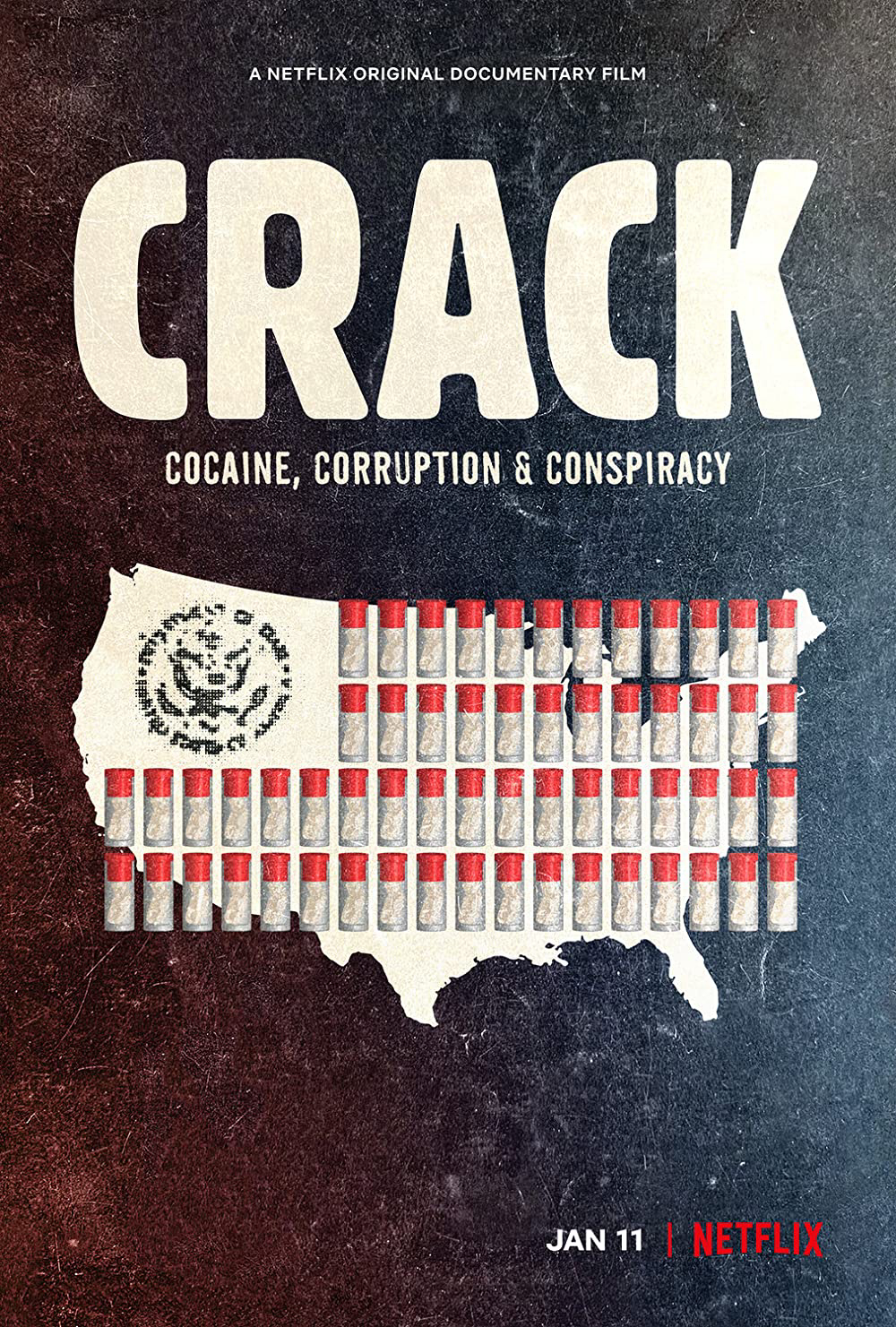 Poster phim Crack: Cocaine, tham nhũng & âm mưu