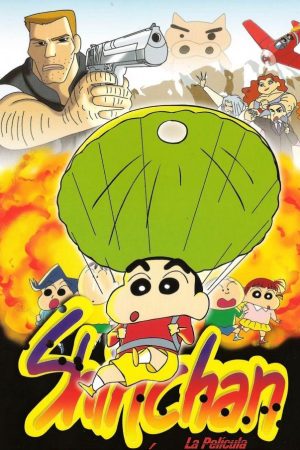 Poster phim Crayon Shin-chan : Chiến Tranh Chớp Nhoáng ! Phi Vụ Bí Mật Của “Móng Lợn”