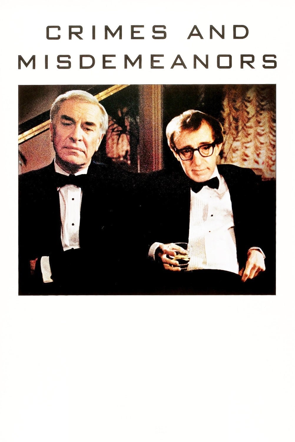 Poster phim Crimes and Misdemeanors