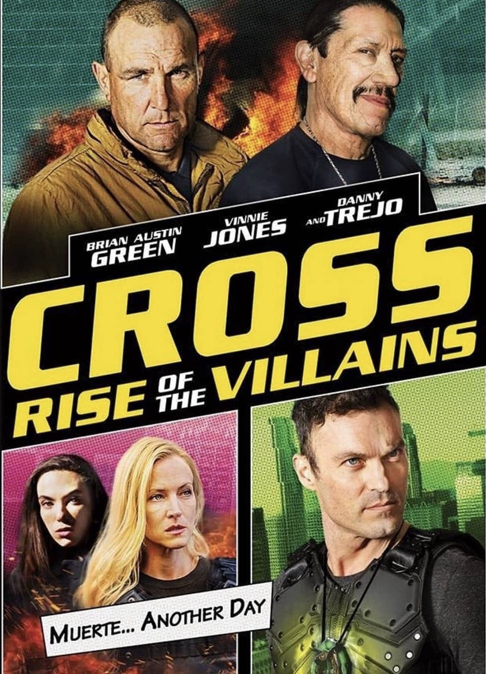 Poster phim Cross: Sự Trỗi Dậy Của Những Kẻ Phản Diện