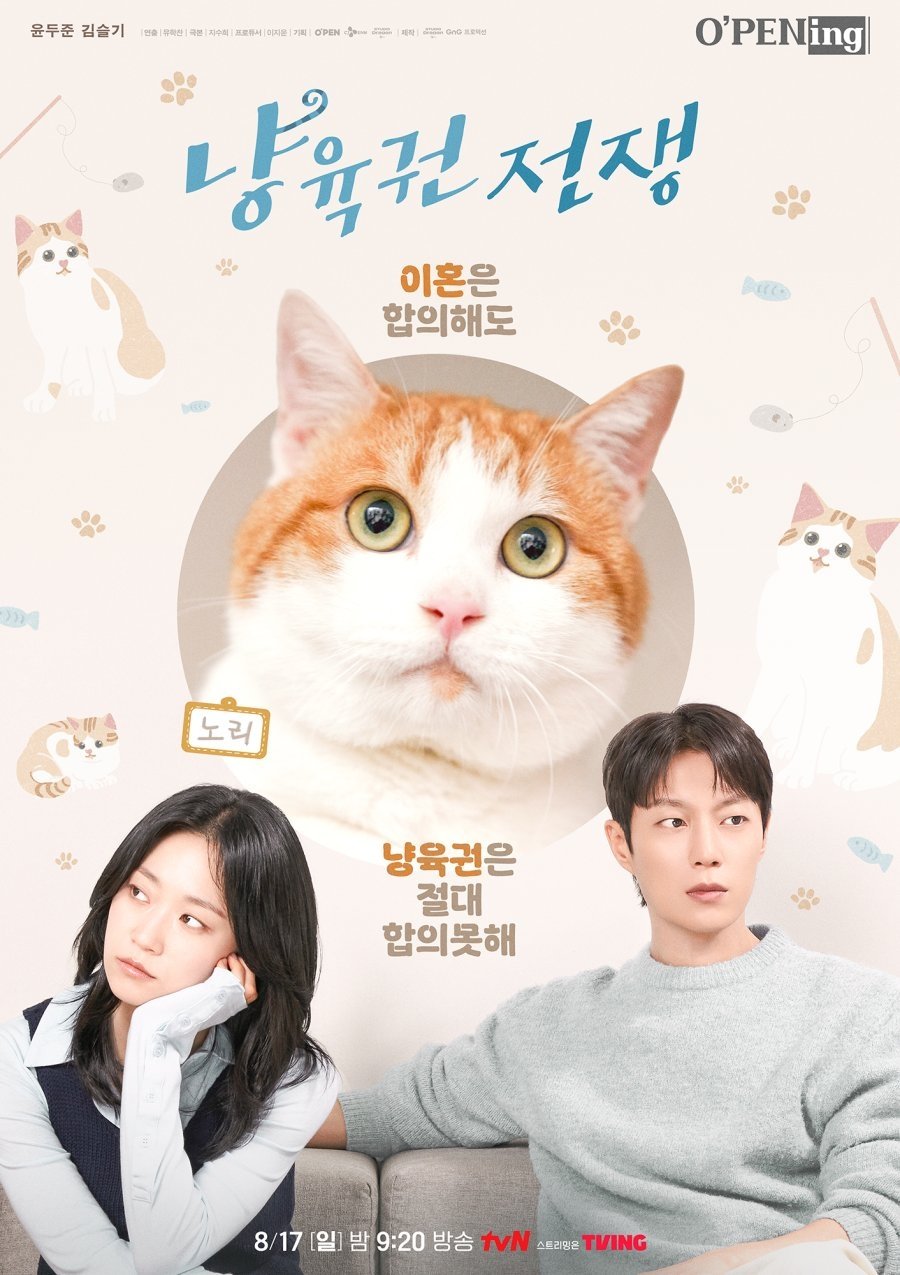 Poster phim Cuộc Chiến Giành Quyền Nuôi Mèo