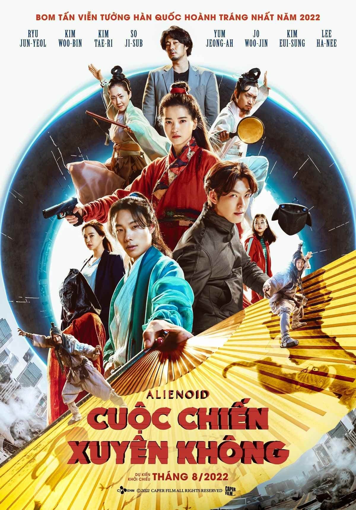 Poster phim Alienoid: Cuộc Chiến Xuyên Không