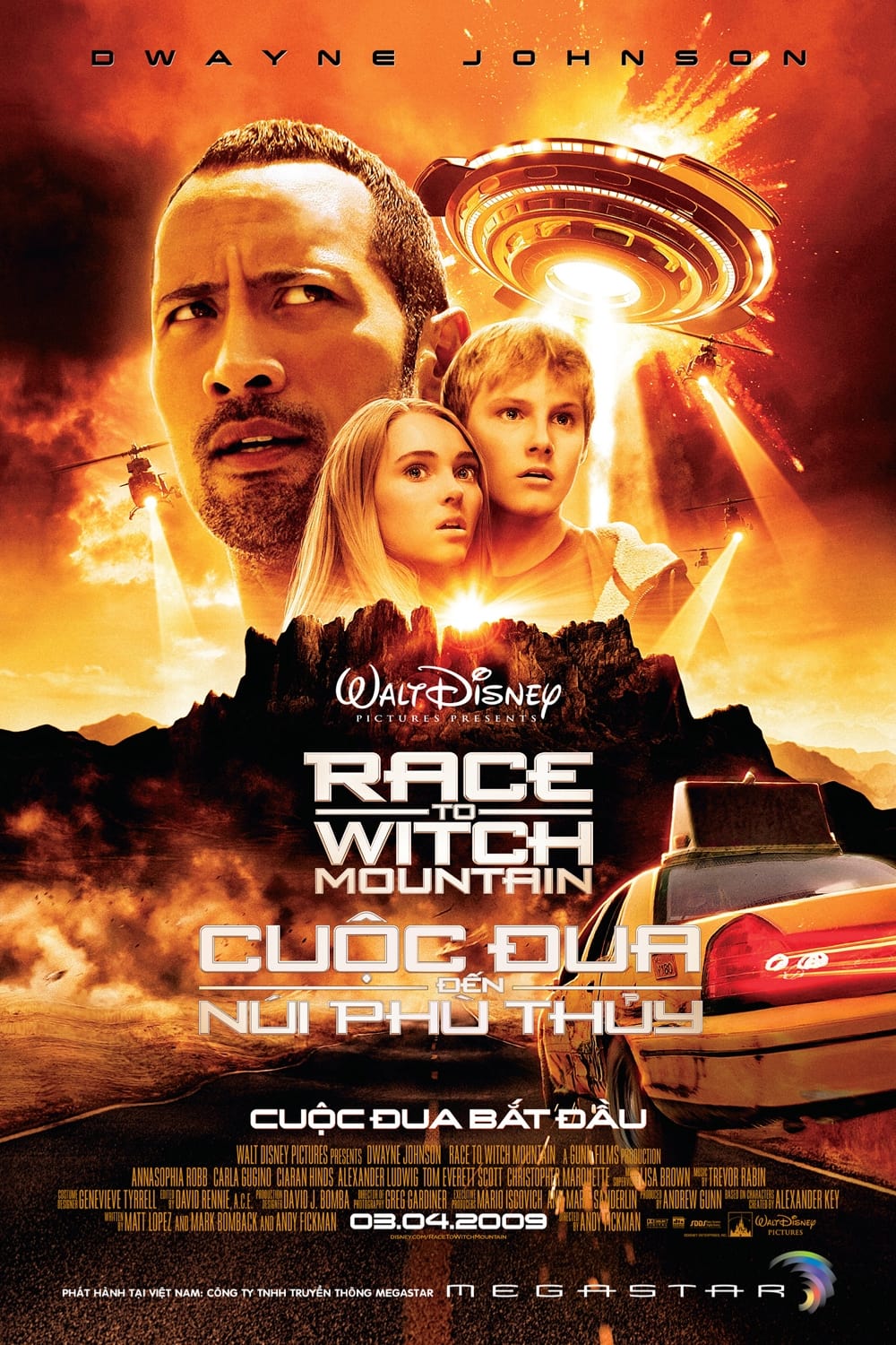 Poster phim Cuộc Đua Đến Núi Phù Thủy