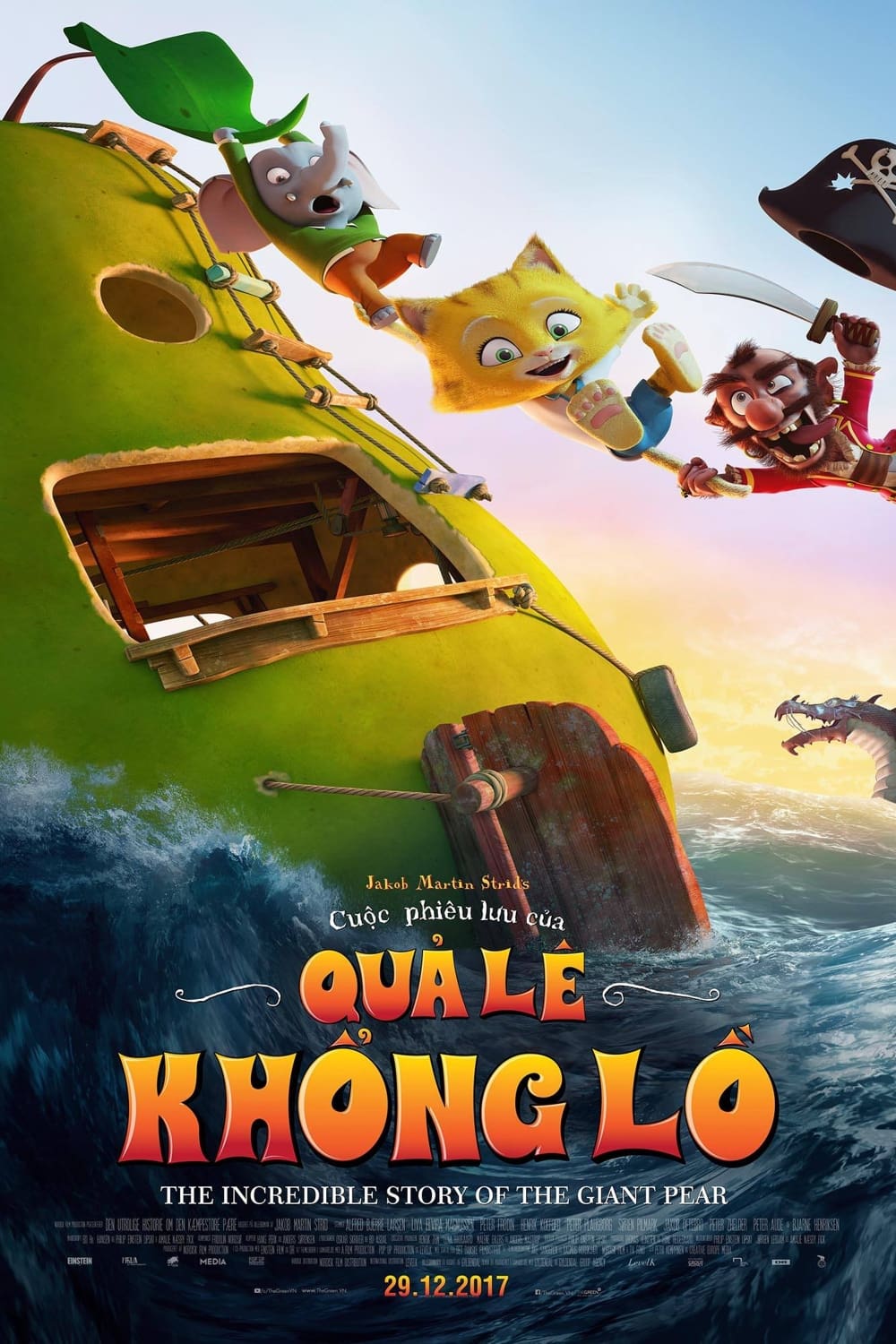 Poster phim Cuộc Phiêu Lưu Của Quả Lê Khổng Lồ