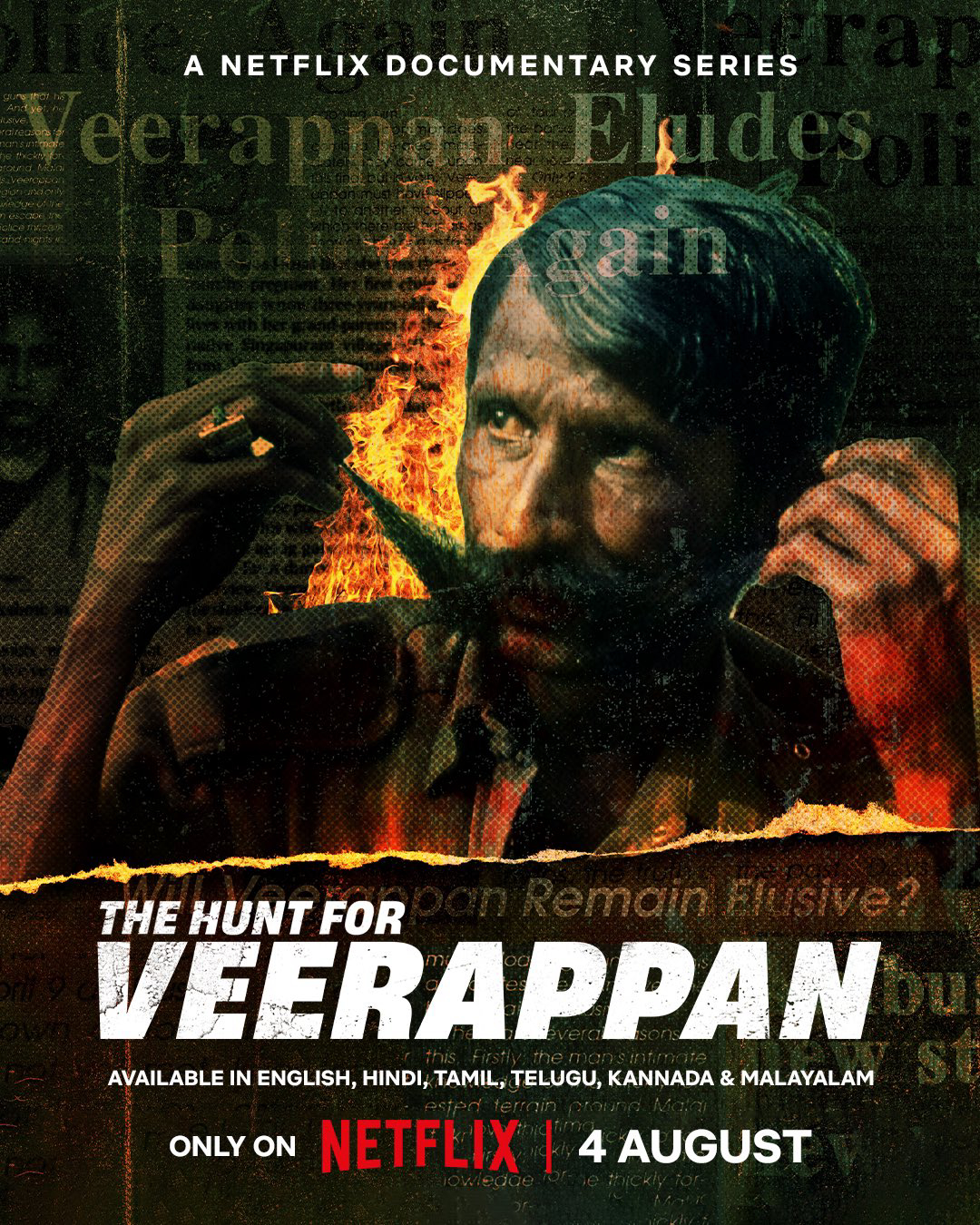 Poster phim Cuộc săn lùng Veerappan