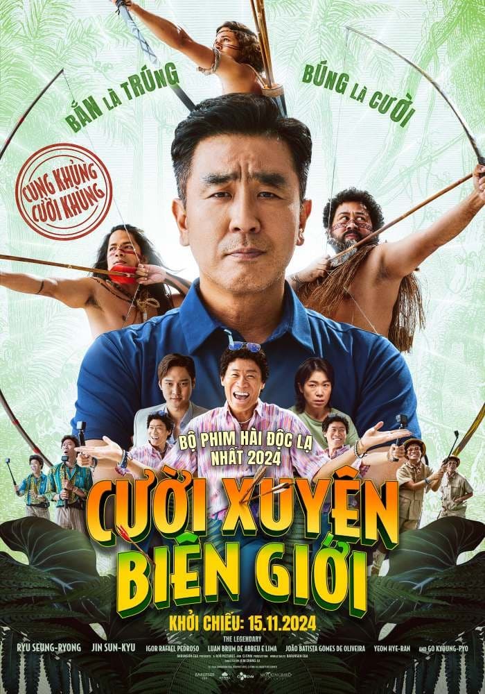 Poster phim Cười Xuyên Biên Giới