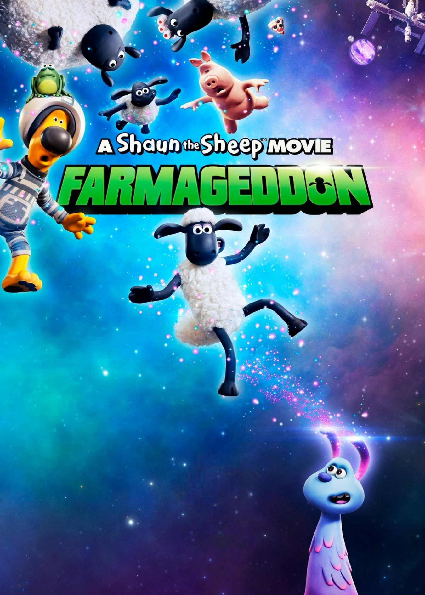 Poster phim Chú cừu Shaun: Người bạn ngoài hành tinh