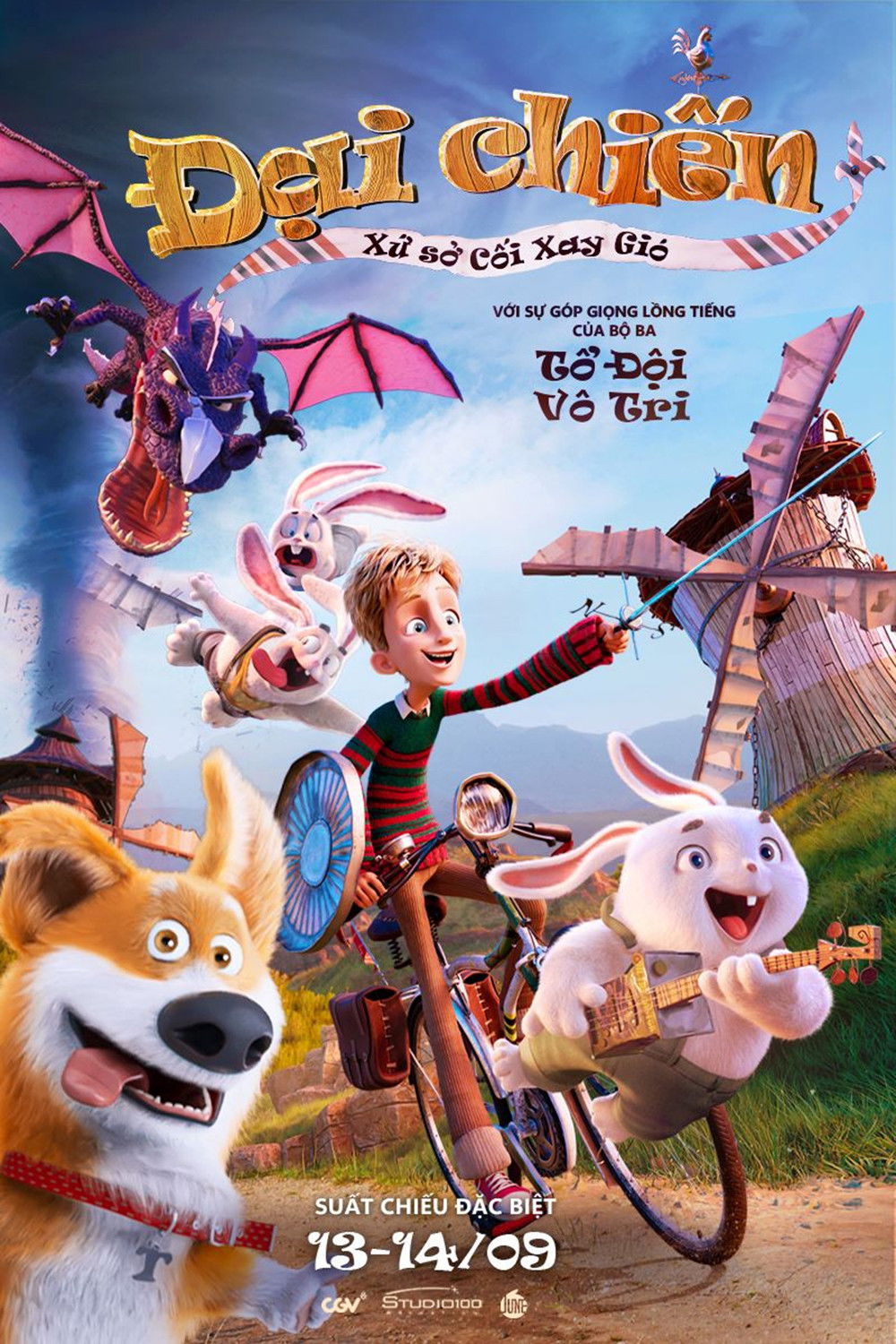 Poster phim Đại Chiến Xứ Sở Cối Xay Gió
