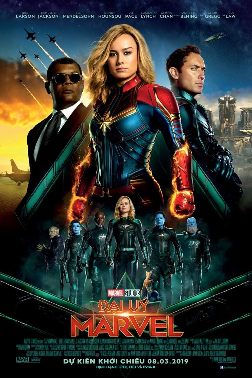Poster phim Đại Úy Marvel