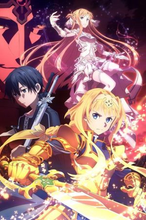 Poster phim Đao Kiếm Thần Vực Alicization – Đại Chiến Thế Giới Ngầm
