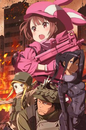 Poster phim Đao Kiếm Thần Vực Gun Gale Online