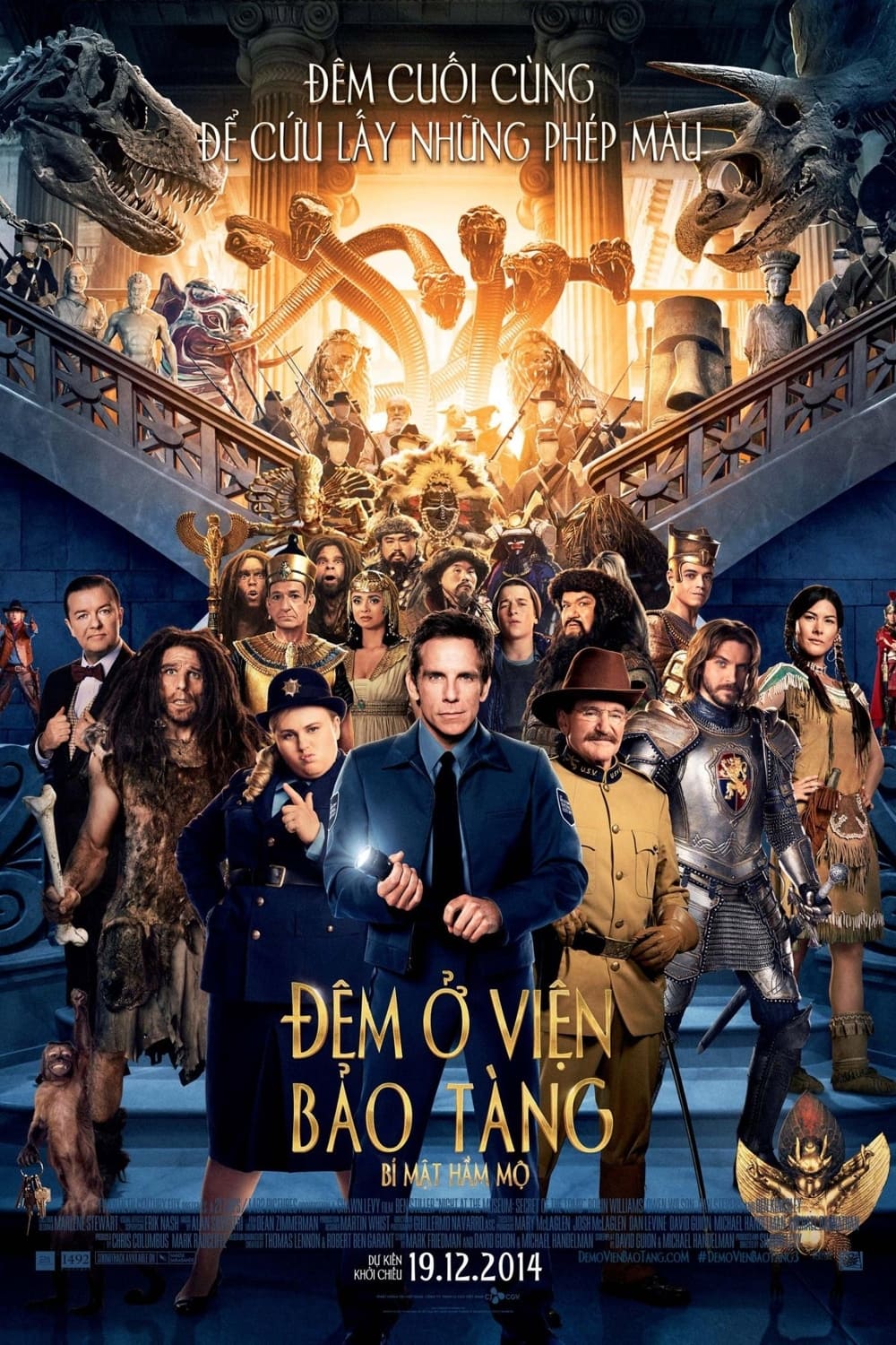 Poster phim Night at the Museum: Secret of the Tomb