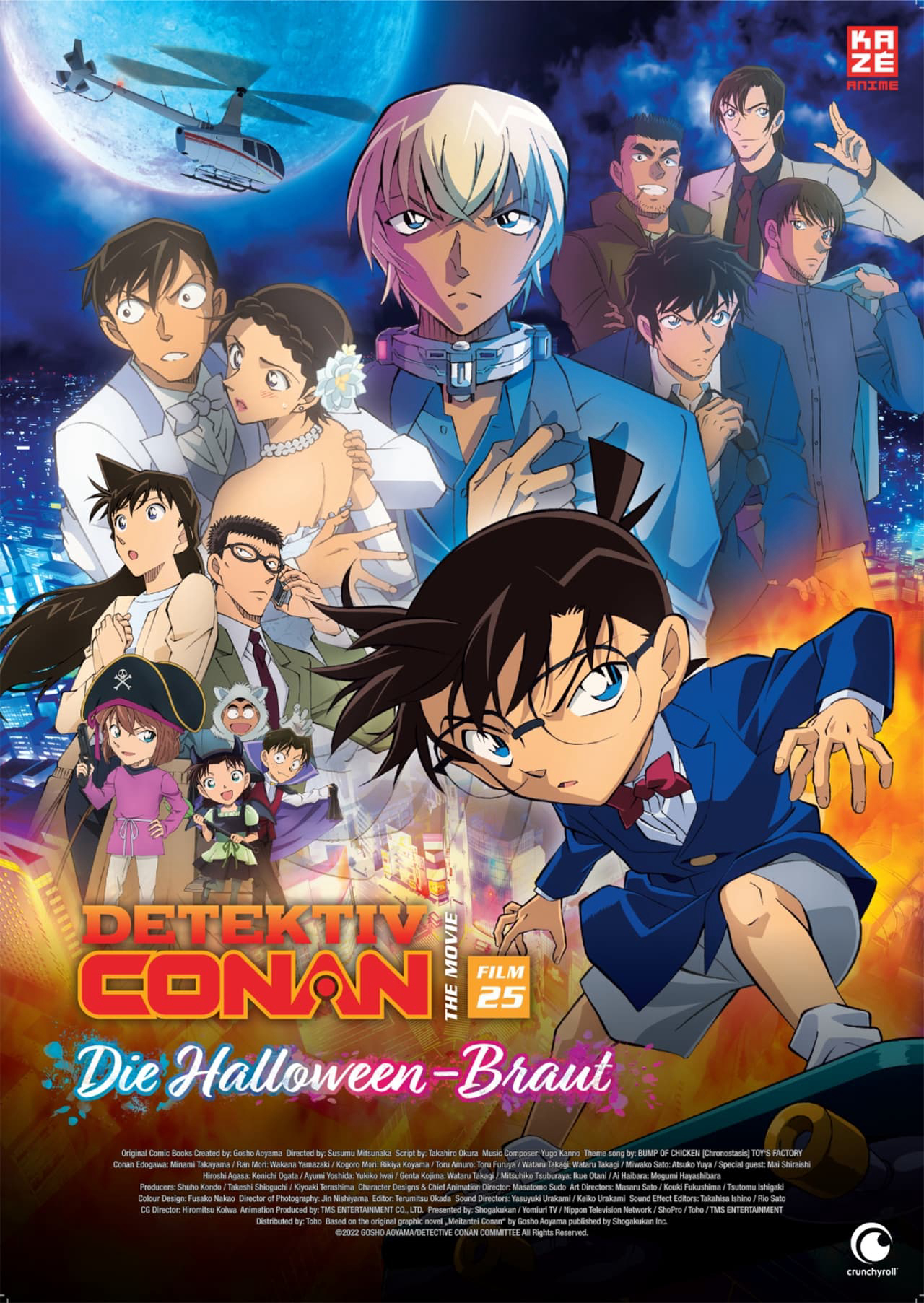 Poster phim Detective Conan: The Bride of Halloween
