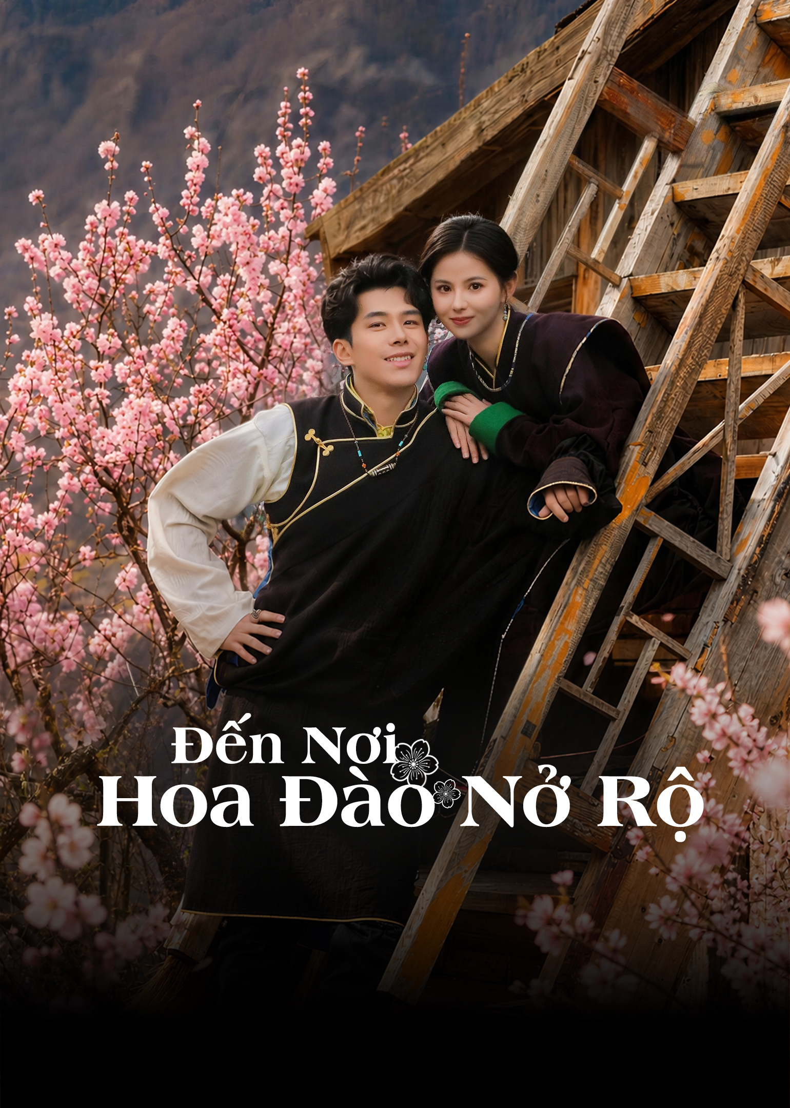 Poster phim Đi Đến Nơi Hoa Đào Nở Rộ