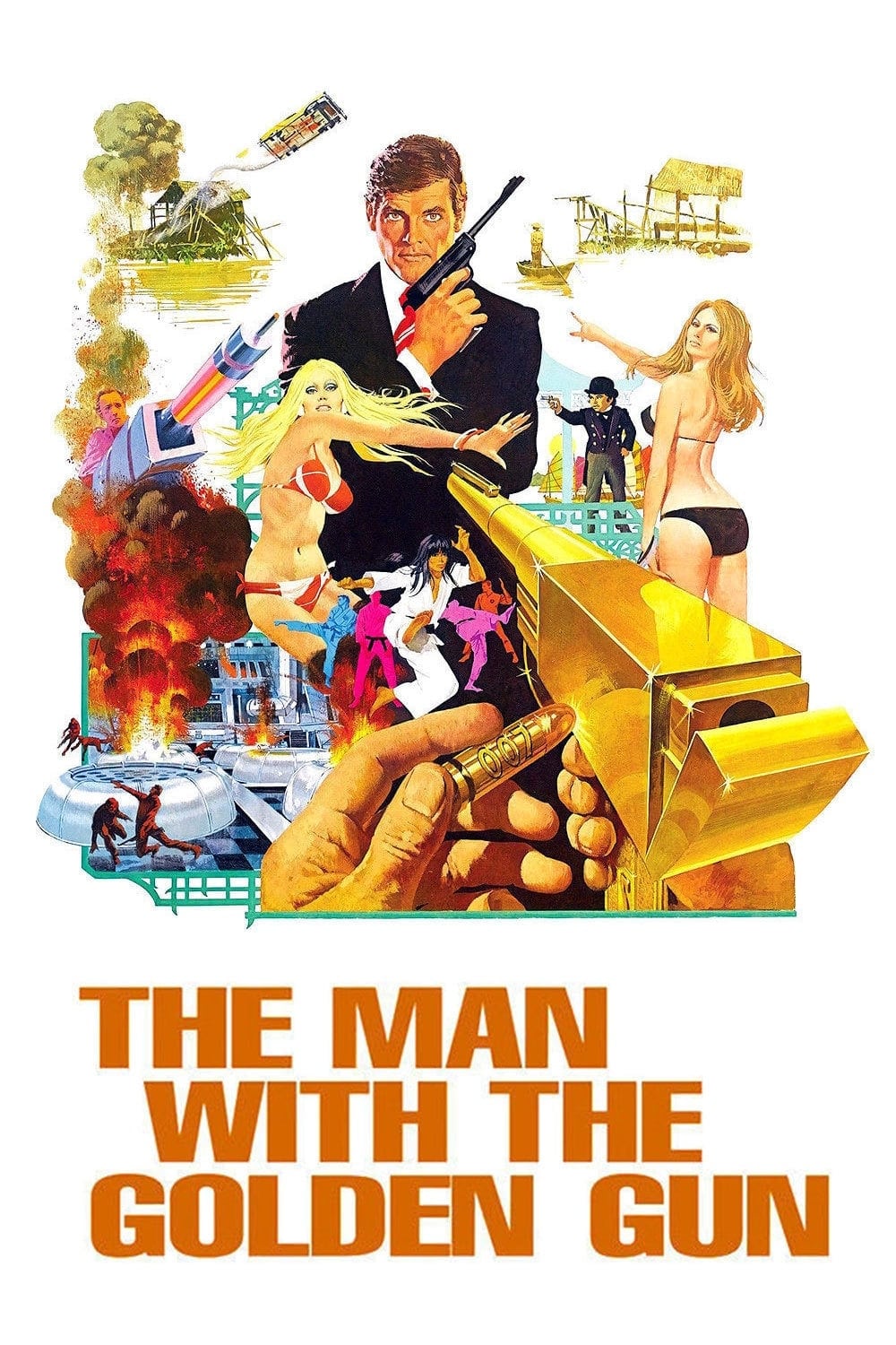 Poster phim Sát Thủ Với Khẩu Súng Vàng