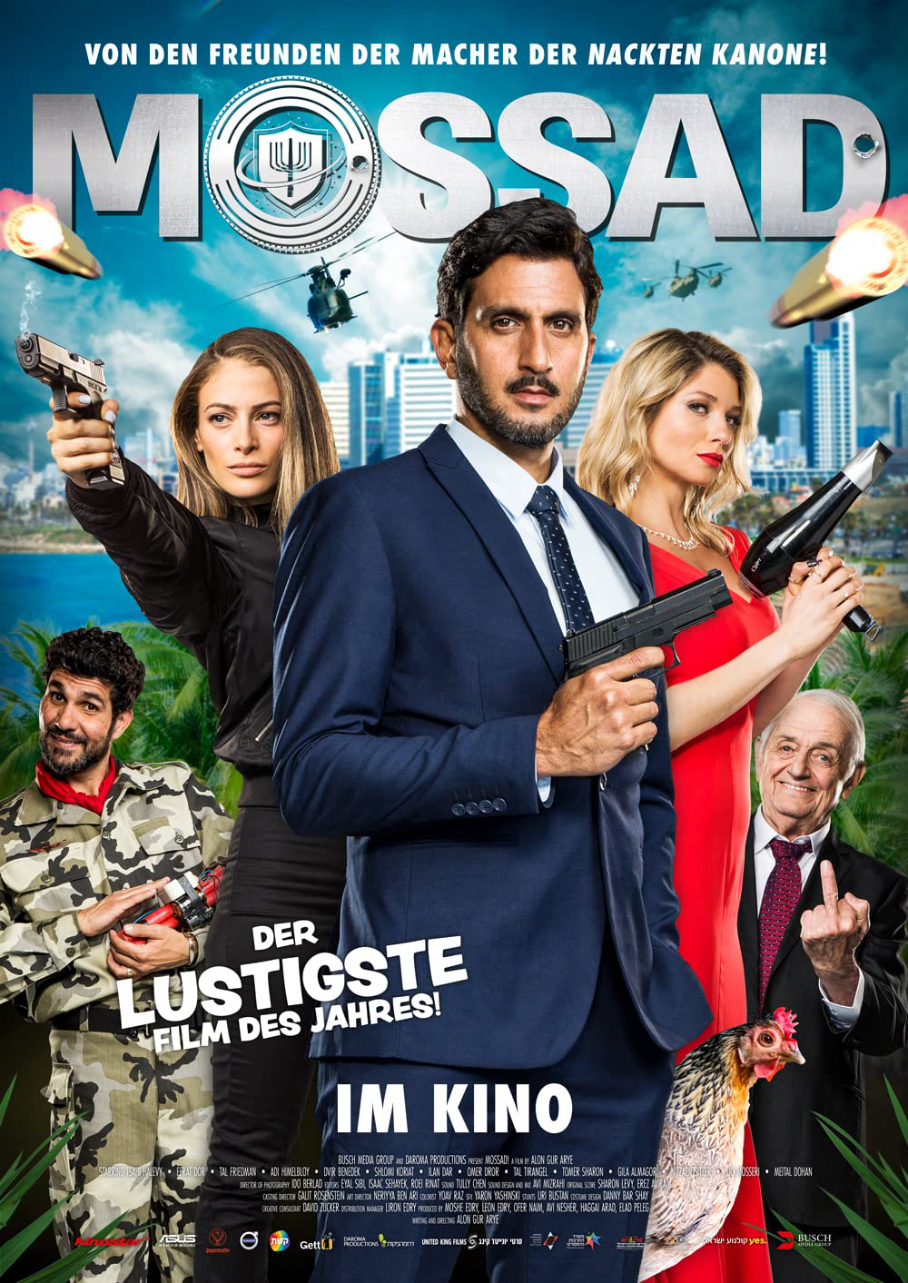 Poster phim Điệp viên Mossad