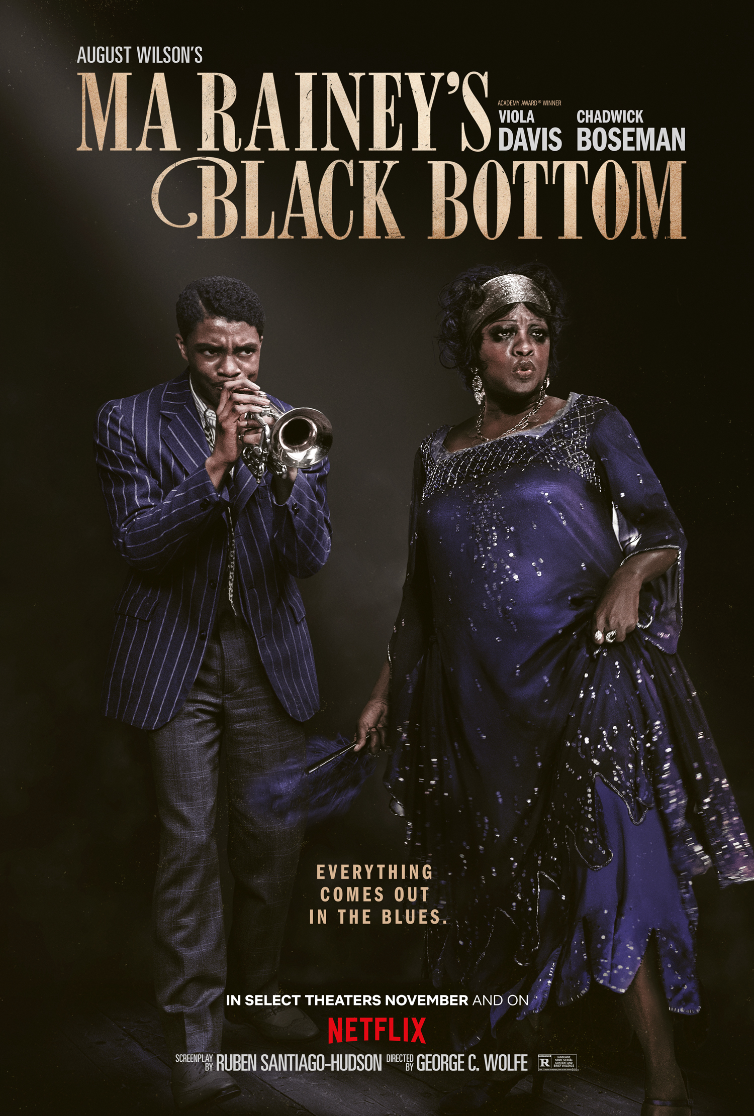 Poster phim Điệu blues của Ma Rainey: Đưa huyền thoại lên màn ảnh