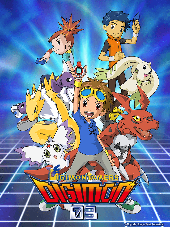 Poster phim Digimon Tamers