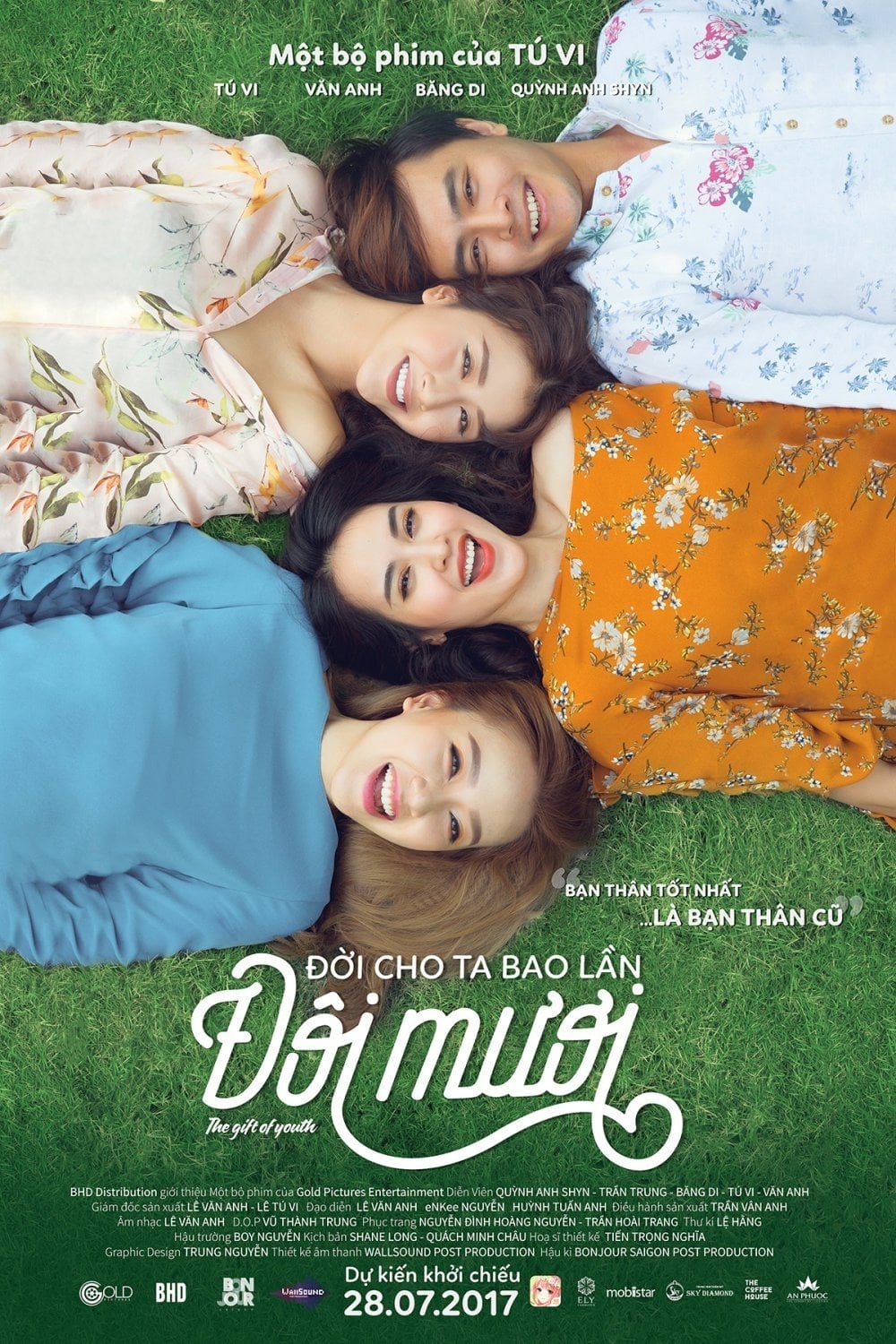 Poster phim ĐỜI CHO TA BAO LẦN Đôi mươi