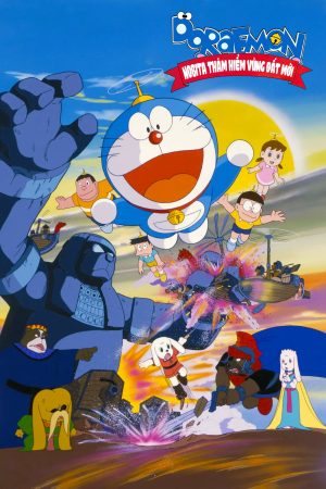 Poster phim Doraemon: Nobita Thám Hiêm Vùng Dât Moi