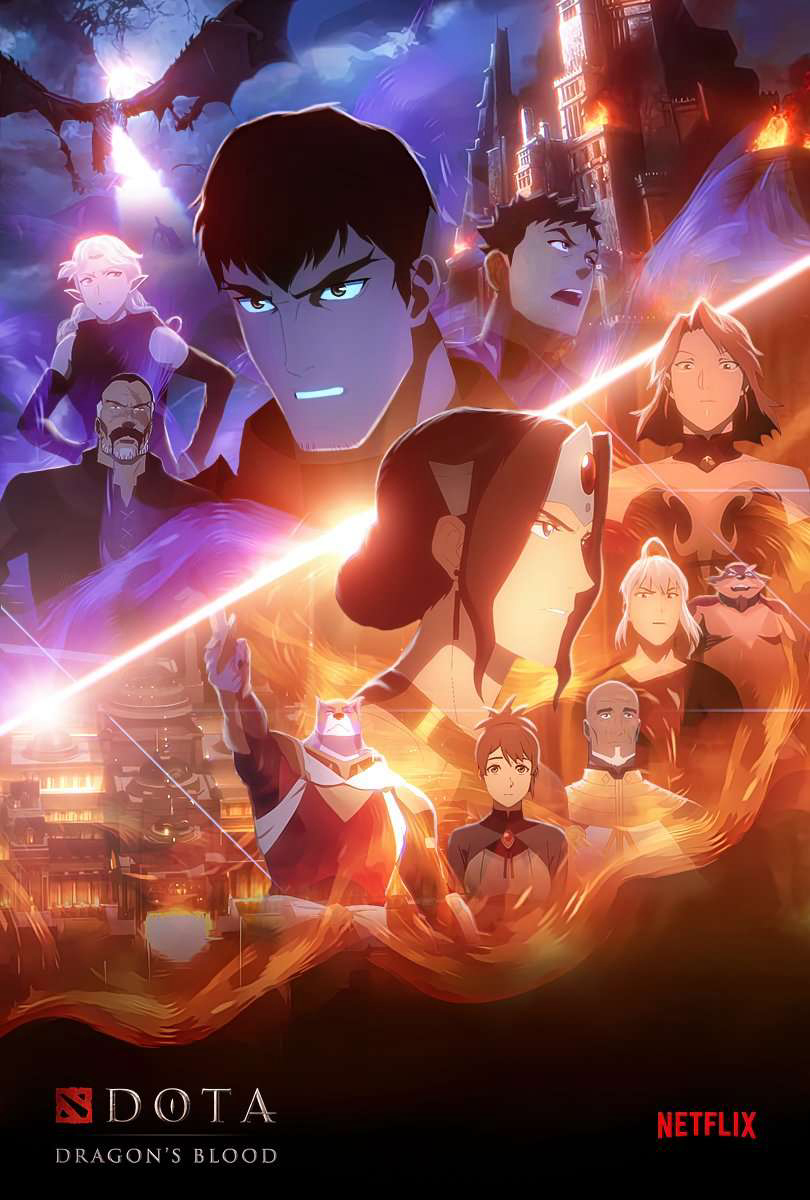 Poster phim DOTA: Dòng Máu Rồng 3