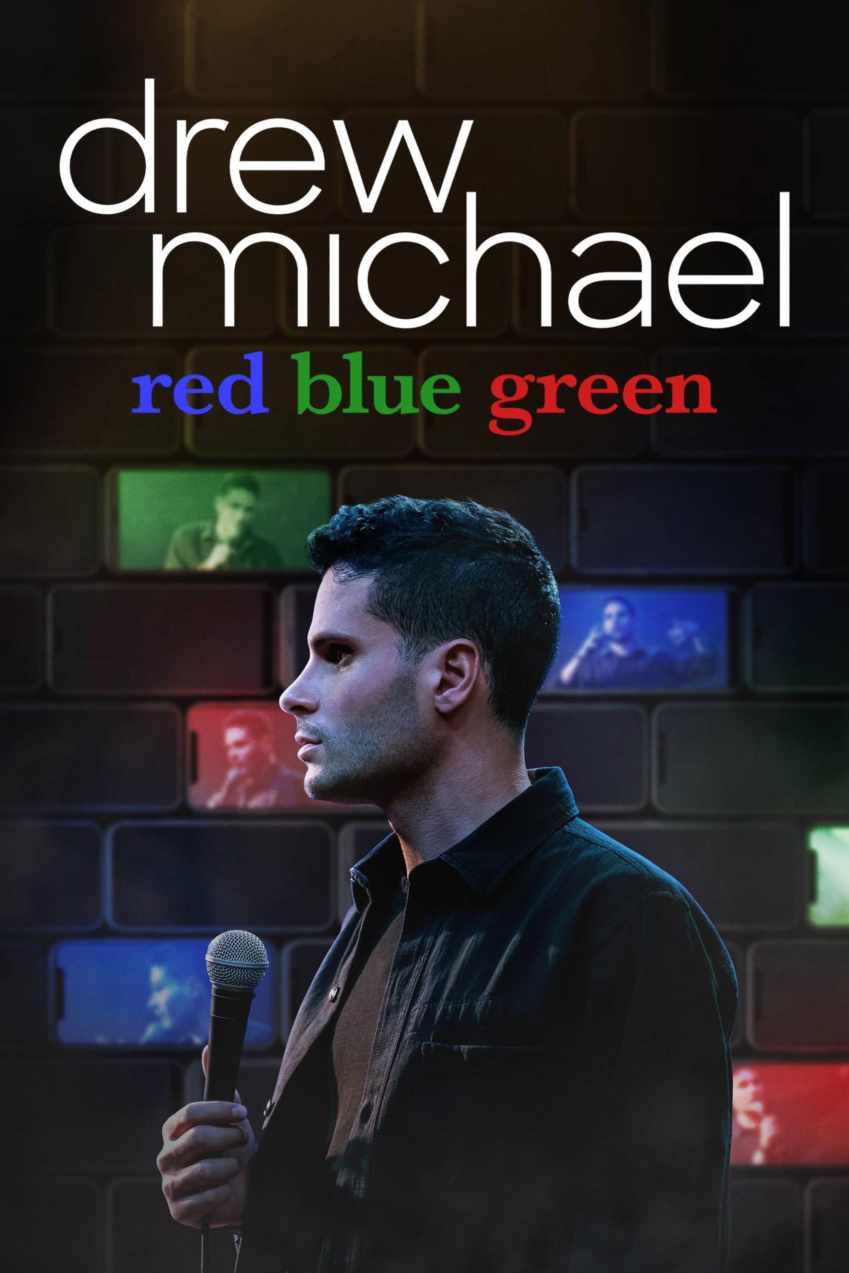 Poster phim Drew Michael: Đỏ Xanh Dương Xanh Lá
