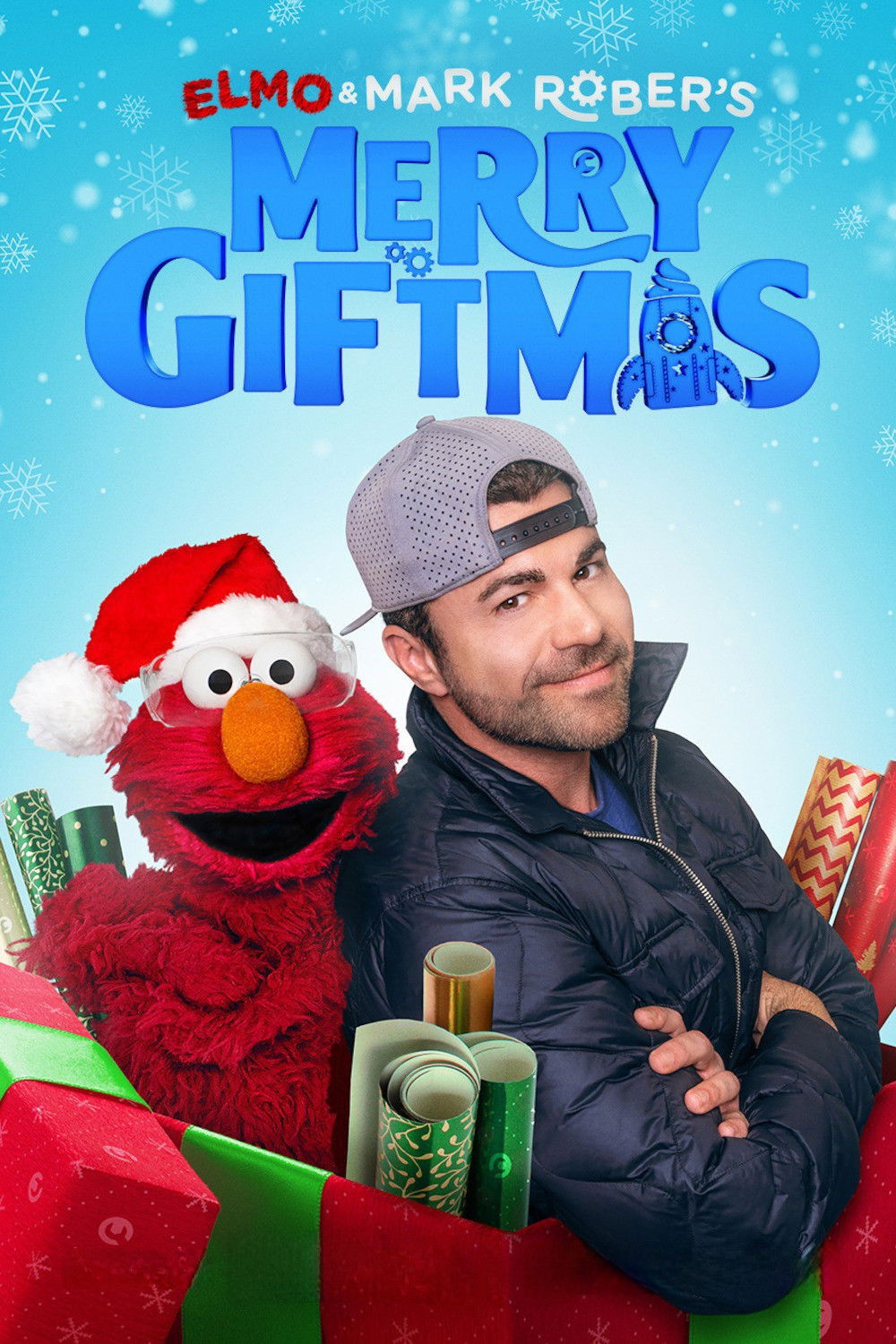 Poster phim Elmo và Mark Rober: Giáng Sinh Vui Quà Tặng