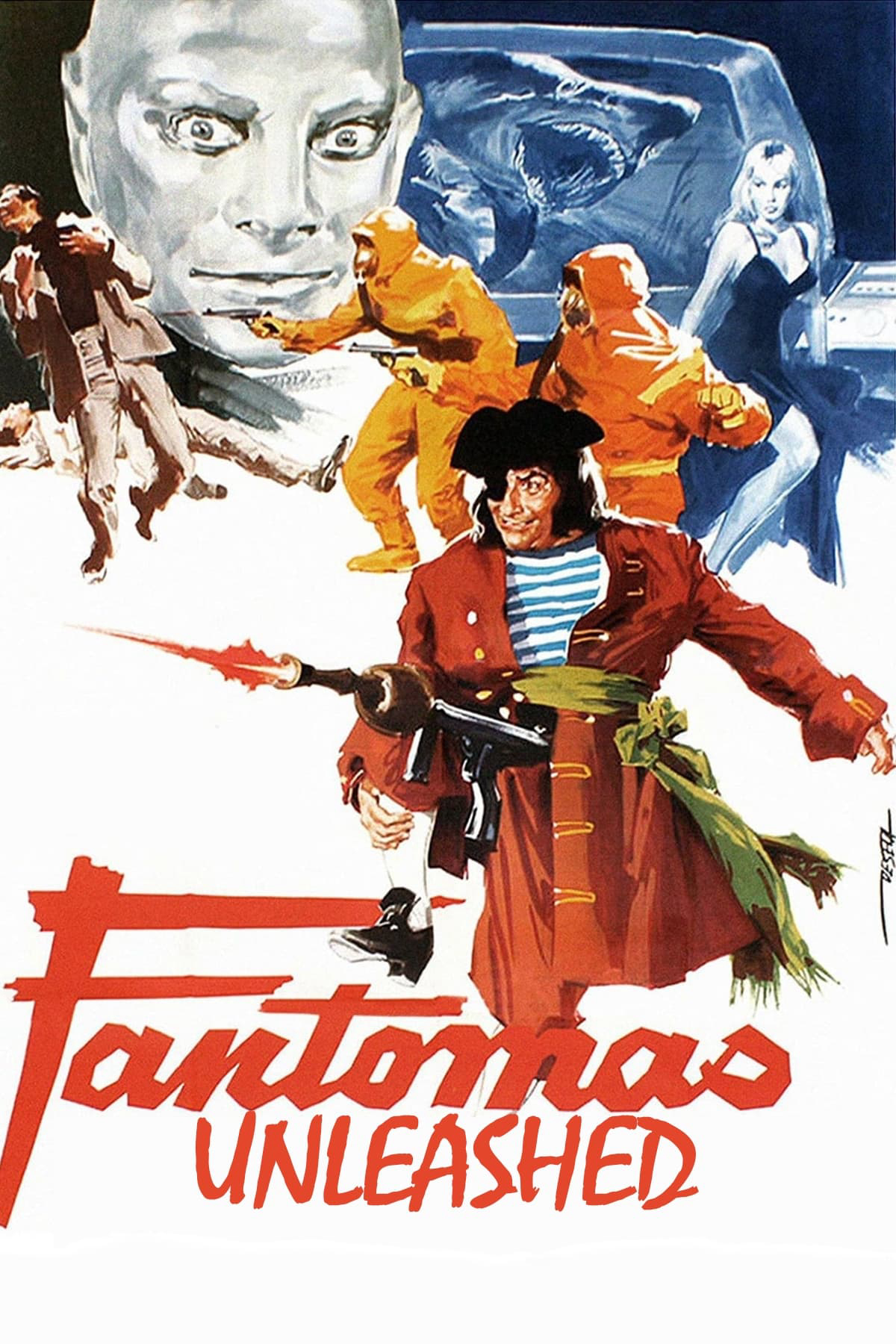 Poster phim Fantomas Unleashed