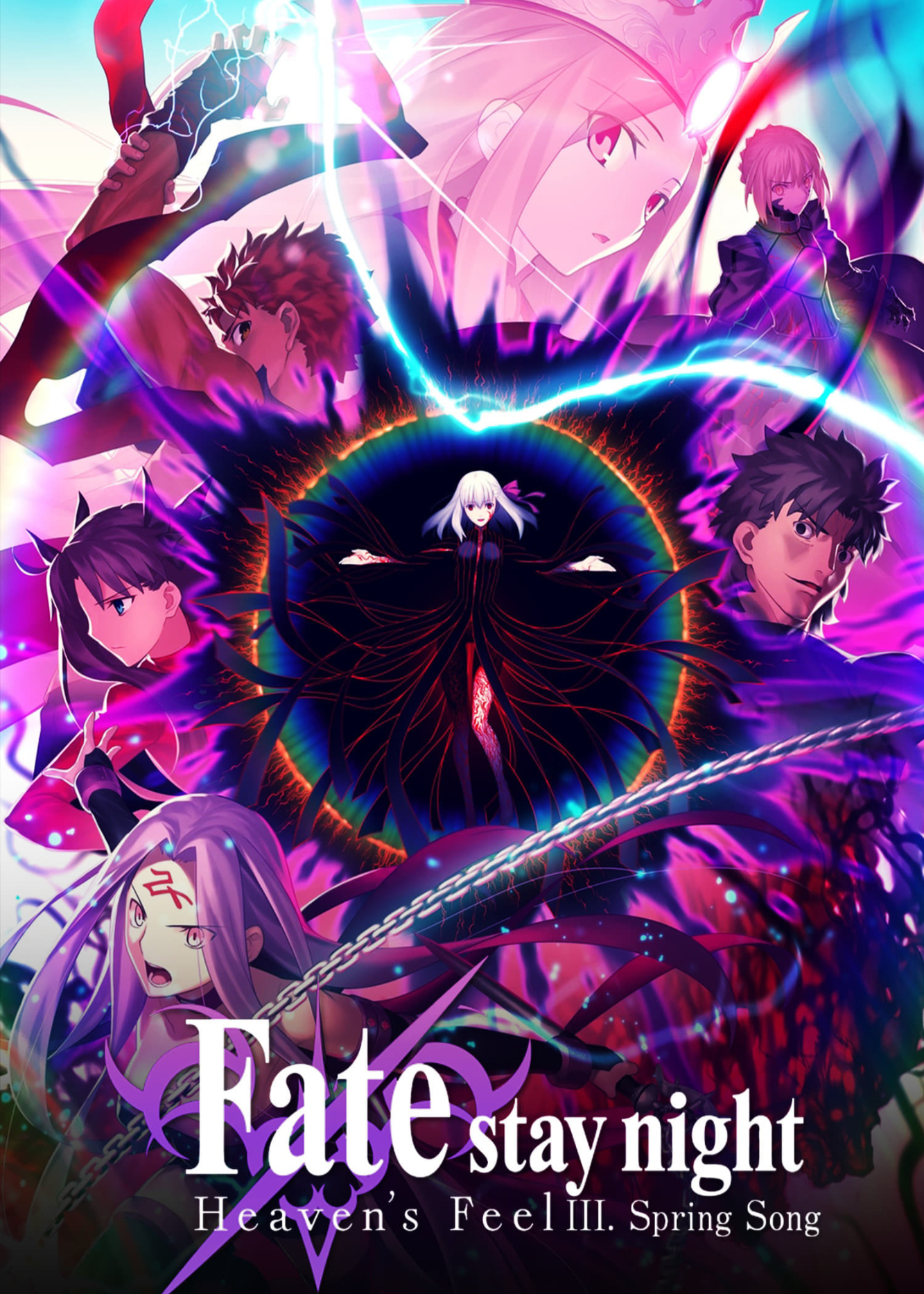 Poster phim Fate/Stay Night: Heaven’s Feel – III. Khúc Xuân Ca