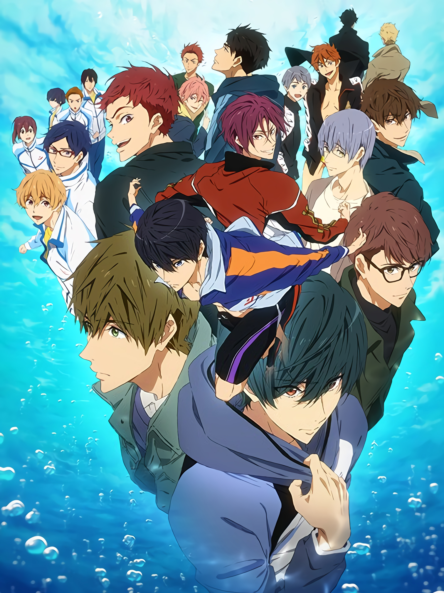 Poster phim Free!-Dive to the Future-